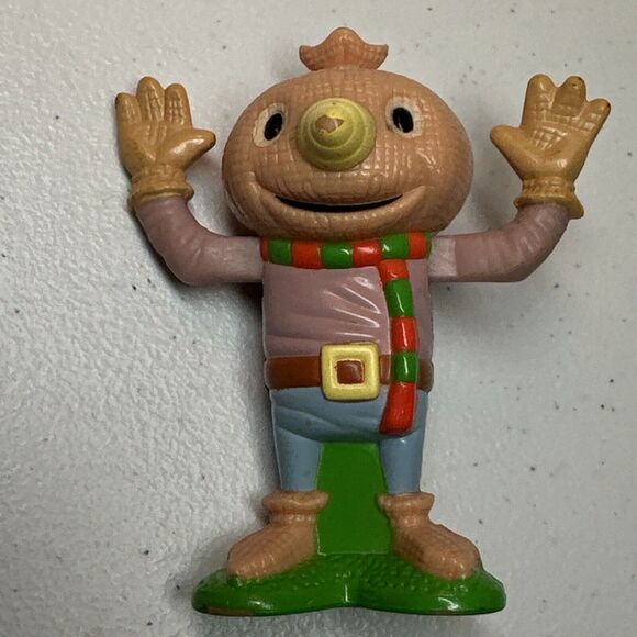 Vintage Spud the Scarecrow Bob the Builder Hasbro 2000 2 3/4" Tall Action Figure - Picture 1 of 6